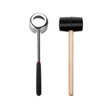 Load image into Gallery viewer, 304 Stainless Steel Coconut Opener Tool Coconut Shell Shaving Tool Set, 3 in 1 Coconut Opener, 2 in 1 Coconut Opener
