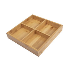 Load image into Gallery viewer, Hot Pot Bamboo Plate Compartmental Platter Vegetable Wood Tray Set, Large Nine Grid Plate, Six Grid Plate, Large Four Grid Bamboo Plate, Medium Four Grid Bamboo Plate, Small Four Grid Bamboo Plate, Three Grid Bamboo Plate, Two Grid Plate               ...