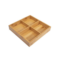 Load image into Gallery viewer, Hot Pot Bamboo Plate Compartmental Platter Vegetable Wood Tray Set, Large Nine Grid Plate, Six Grid Plate, Large Four Grid Bamboo Plate, Medium Four Grid Bamboo Plate, Small Four Grid Bamboo Plate, Three Grid Bamboo Plate, Two Grid Plate               ...