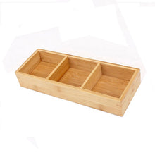 Load image into Gallery viewer, Hot Pot Bamboo Plate Compartmental Platter Vegetable Wood Tray Set, Large Nine Grid Plate, Six Grid Plate, Large Four Grid Bamboo Plate, Medium Four Grid Bamboo Plate, Small Four Grid Bamboo Plate, Three Grid Bamboo Plate, Two Grid Plate               ...