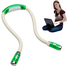 Load image into Gallery viewer, Portable U-shaped LED Flexible Handsfree Hug Neck Reading Book Lamp Torch