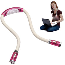 Load image into Gallery viewer, Portable U-shaped LED Flexible Handsfree Hug Neck Reading Book Lamp Torch