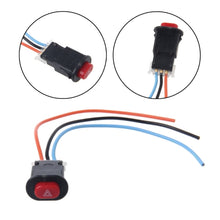 Load image into Gallery viewer, Motorcycle Hazard Light Switch Double Warning Flasher Emergency Signal, Hazard Light Switch