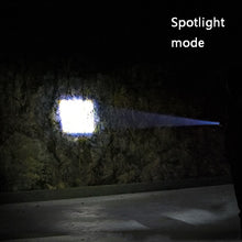 Load image into Gallery viewer, Telescopic Zoom Strong Light Flashlight Strong Magnetic Rechargeable LED Flashlight, Silver Head (No Battery, No Charger), Black Head (No Battery, No Charger), Silver Head (With Battery, EU Plug Charger), Black Head (With Battery, EU Plug Charger)