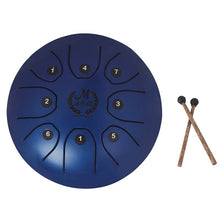 Load image into Gallery viewer, MEIBEITE 5.5-Inch C-Tune Sanskrit Drum Steel Tongue Empty  Worry-Free Drum, MEIBEITE Golden, MEIBEITE Purple, MEIBEITE Blue, MEIBEITE Green, MEIBEITE White, MEIBEITE Red, MEIBEITE Black
