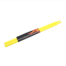 Load image into Gallery viewer, 2 PCS Drumsticks Drum Kits Accessories Nylon Drumsticks, Yellow, Light Blue, Black, Light Green, Red, Navy Blue, Dark Green