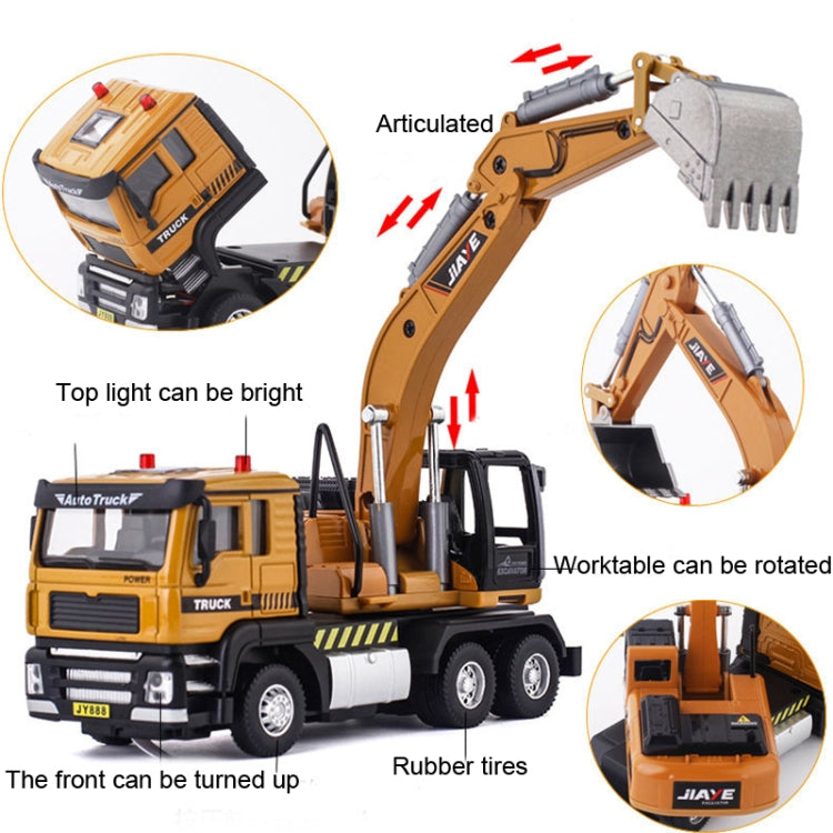 Jiaye Simulation Alloy 1:50 Scale Engineering Car Model Children Toy Car