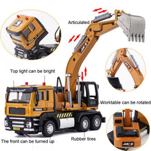 Load image into Gallery viewer, Jiaye Simulation Alloy 1:50 Scale Engineering Car Model Children Toy Car