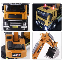 Load image into Gallery viewer, Jiaye Simulation Alloy 1:50 Scale Engineering Car Model Children Toy Car