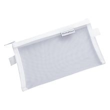 Load image into Gallery viewer, Nylon Simple Transparent Mesh Pencil Case Office School Supplies, Big Black, Big White, Big Grey, Small Black, Small White, Small Grey