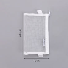 Load image into Gallery viewer, Nylon Simple Transparent Mesh Pencil Case Office School Supplies, Big Black, Big White, Big Grey, Small Black, Small White, Small Grey