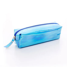 Load image into Gallery viewer, Iridescent Laser Pencil Case PU School Stationery Gift Cute Pencil Box