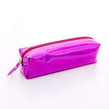 Load image into Gallery viewer, Iridescent Laser Pencil Case PU School Stationery Gift Cute Pencil Box