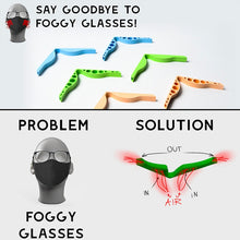 Load image into Gallery viewer, 10 PCS Mask Nose Clip Bridge Wear Glasses Anti-Fog Sealing Silicone Strip, Random Color Delivery, Mask Nose Clip