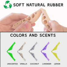 Load image into Gallery viewer, 10 PCS Mask Nose Clip Bridge Wear Glasses Anti-Fog Sealing Silicone Strip, Random Color Delivery, Mask Nose Clip