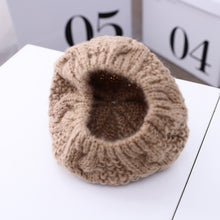 Load image into Gallery viewer, C0064 Hemp Pattern Children Knitted Beret Woolen Cap Autumn And Winter Warm Children Hat