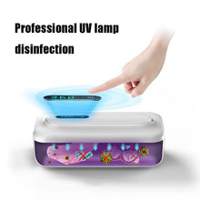 Load image into Gallery viewer, XD003 Underwear UV Sterilization Machine Cosmetic Brush Storage Disinfection Box, XD003 White, XD003 Pink