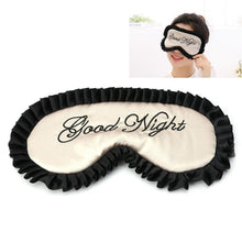 Load image into Gallery viewer, Comfortable Imitation Silk Satin Personalized Travel Sleep Mask Eye Cover