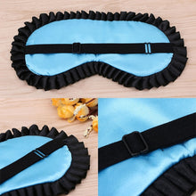 Load image into Gallery viewer, Comfortable Imitation Silk Satin Personalized Travel Sleep Mask Eye Cover