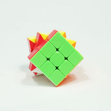 Load image into Gallery viewer, Carbon Fiber Membrane Third-order Magic Cube Children Educational Toys, Third-order Bright Magic Cube