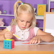 Load image into Gallery viewer, Carbon Fiber Membrane Third-order Magic Cube Children Educational Toys, Third-order Bright Magic Cube
