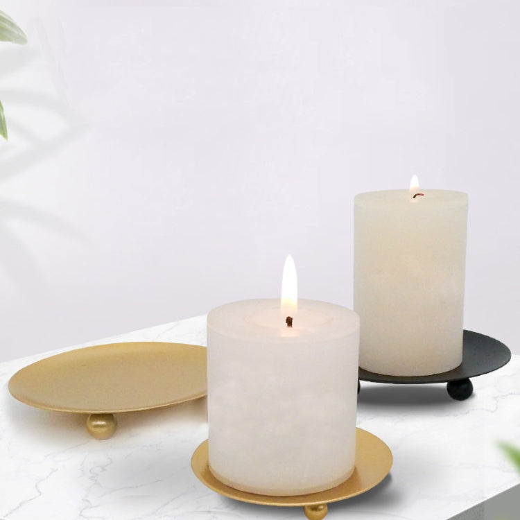 European Romantic Iron Geometric Candle Holder Table Decoration, Large, Small