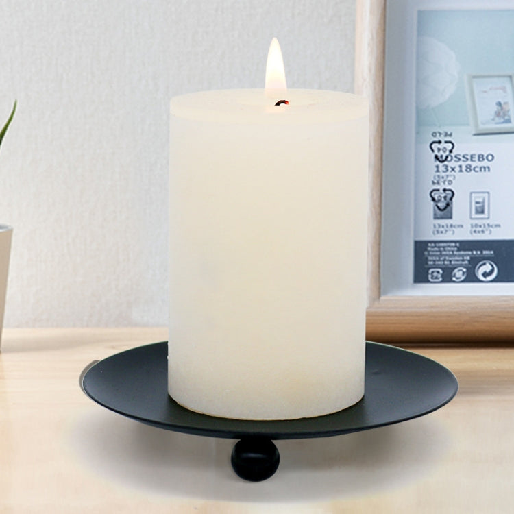 European Romantic Iron Geometric Candle Holder Table Decoration, Large, Small