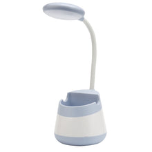 Load image into Gallery viewer, USB Charging LED Desk Light Eye Protection Lamp with Pen Holder and Phone Holder