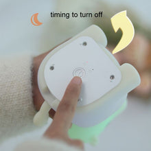Load image into Gallery viewer, JX-YD-08 Silicone Calf Cow Night Light LED Colorful Dimming Pat Sleeping Bedside Lamp, JX-YD-08 Calf Cow