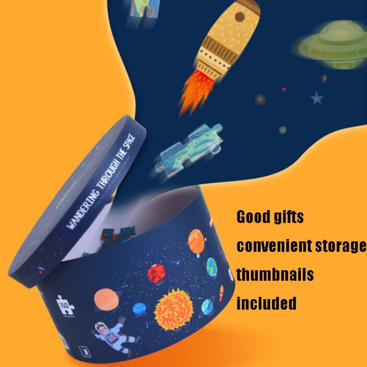 MiDeer Children Educational Early Education Paper Picture Puzzle Toy 150 PCS / Set