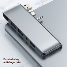 Load image into Gallery viewer, Cabledeconn T0409 Multifunctional USB 3.0 HUB Docking Station Network Cable Interface Converter, For Microsoft Surface Pro 7, For Microsoft Surface pro X, For Microsoft Surface Go 1 / 2, For Surface Pro 4 / 5 / 6, For Microsoft Surface Laptop 1 / 2    ...