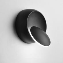 Load image into Gallery viewer, LED Wall Lamp 360 Degree Rotation Adjustable Bedside Light White Black Creative Wall Lamp Black Modern Aisle Round Lamp, Color Temperature:White/White, Color Temperature:White/Black, Color Temperature:Warm White/White, Color Temperature:Warm White/Blac...