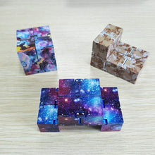 Load image into Gallery viewer, 3 PCS Creative Folding Puzzles Magic Cube Infinity Cube Pressure Reduction Toy