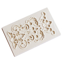 Load image into Gallery viewer, 2 PCS Border Silicone Mold Fondant Mold Cake Decorating Tools Chocolate Mold, Border Silicone Mold