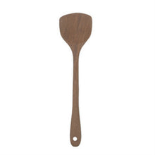 Load image into Gallery viewer, Long Handle Unpainted Chicken Wings Wooden Spatula Kitchen Utensils, Large Spatula, Large vegetable Spatula, Oblique Spade, Square Curved Spade, 3 Square Curved Spade