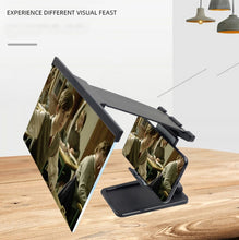 Load image into Gallery viewer, L20 12 inch Anti-Blue Mobile Phone Screen Amplifier Portable Folding Split Mobile Phone Holder