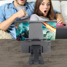 Load image into Gallery viewer, L20 12 inch Anti-Blue Mobile Phone Screen Amplifier Portable Folding Split Mobile Phone Holder