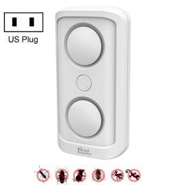 BG302 Dual-Speaker Intelligent Frequency Conversion Mosquito Repellent Ultrasonic Insect Repellent, US Plug 110V, EU Plug 220V, UK Plug 220V, JP Plug 110V