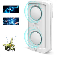 Load image into Gallery viewer, BG302 Dual-Speaker Intelligent Frequency Conversion Mosquito Repellent Ultrasonic Insect Repellent, US Plug 110V, EU Plug 220V, UK Plug 220V, JP Plug 110V