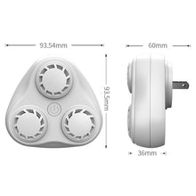 Load image into Gallery viewer, BG310 3-Horn Ultrasonic Automatic Frequency Conversion Mouse Repeller/Insect Repellent/Mosquito Repellent, US Plug 110V, EU Plug 220V, AU Plug 220V, UK Plug 220V, JP Plug 110V