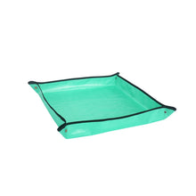 Load image into Gallery viewer, 68x68cm PE Home Gardening Planting Operation Mat Green Plant Changing Pot Mixing Soil Waterproof Flower Mat, 68x68cm