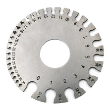 Load image into Gallery viewer, Stainless Steel Wire Gauge Model Weld Inspection Ruler Thickness Ruler Wire Welding Gauge, Wire Welding Gauge