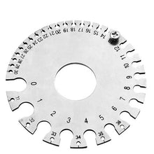 Load image into Gallery viewer, Stainless Steel Wire Gauge Model Weld Inspection Ruler Thickness Ruler Wire Welding Gauge, Wire Welding Gauge