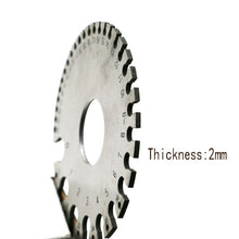 Load image into Gallery viewer, Stainless Steel Wire Gauge Model Weld Inspection Ruler Thickness Ruler Wire Welding Gauge, Wire Welding Gauge