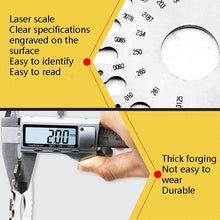 Load image into Gallery viewer, Stainless Steel Wire Gauge Model Weld Inspection Ruler Thickness Ruler Wire Welding Gauge, Wire Welding Gauge