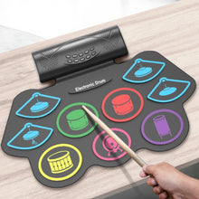 Load image into Gallery viewer, MD862M Bluetooth Drum Set For Beginners Learn To Play Portable Electronic Drums, MD862M