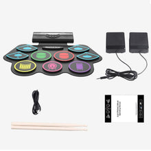 Load image into Gallery viewer, MD862M Bluetooth Drum Set For Beginners Learn To Play Portable Electronic Drums, MD862M