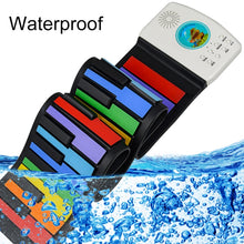 Load image into Gallery viewer, HUA008-49 49-Key Hand-Rolled Foldable Piano Children Color Piano, 49-Key