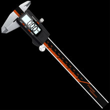 Load image into Gallery viewer, 0-150mm Plastic Meter Stainless Steel Body Digital Display Electronic High-Precision Vernier Caliper, 2 Units of mm/inch, 3 Units of mm/in/f