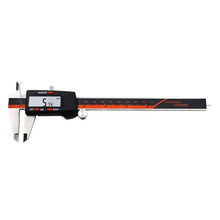 Load image into Gallery viewer, 0-150mm Plastic Meter Stainless Steel Body Digital Display Electronic High-Precision Vernier Caliper, 2 Units of mm/inch, 3 Units of mm/in/f